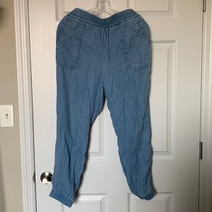H&M denim joggers worn twice